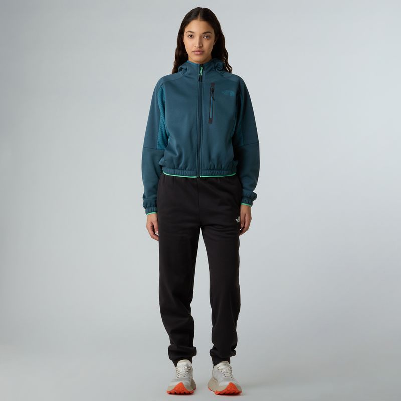 Hoodie Sweatshirt Damen The North Face Mountain Athletics Fleece Full Zip deep cypress/space 2