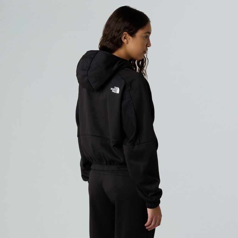 Hoodie Sweatshirt Damen The North Face Mountain Athletics Fleece Full Zip black 3