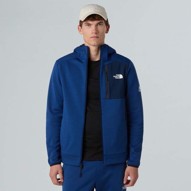 Hoodie Sweatshirt Herren The North Face Mountain Athletics Fleece Full Zip estate blue/summit navy 4