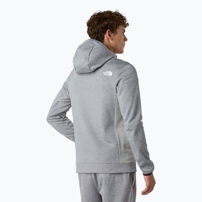 Hoodie Sweatshirt Herren The North Face Mountain Athletics Fleece Full Zip pale grey/heather/m 3