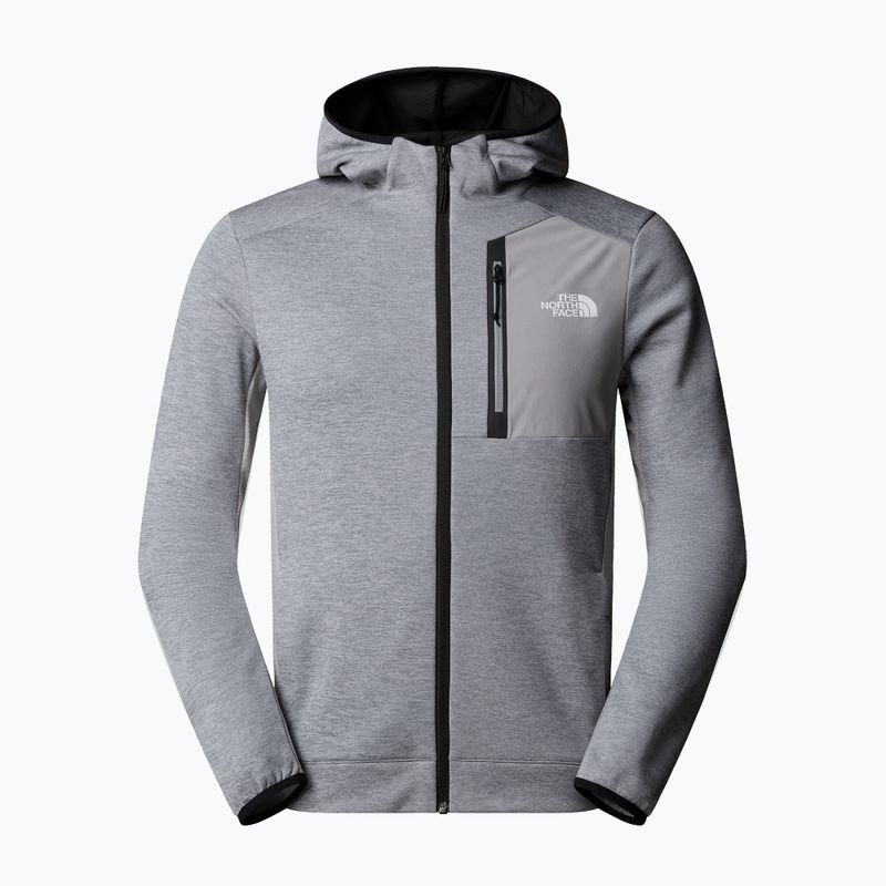 Hoodie Sweatshirt Herren The North Face Mountain Athletics Fleece Full Zip pale grey/heather/m 5