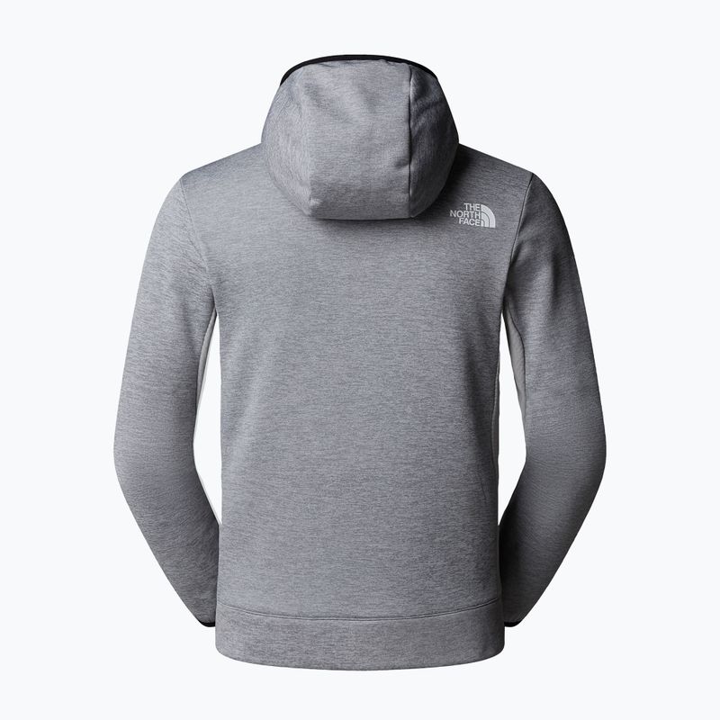 Hoodie Sweatshirt Herren The North Face Mountain Athletics Fleece Full Zip pale grey/heather/m 6