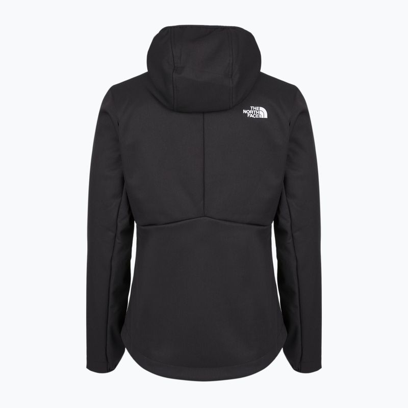 Softshelljacke Damen The North Face Quest Highloft EU black heather 2