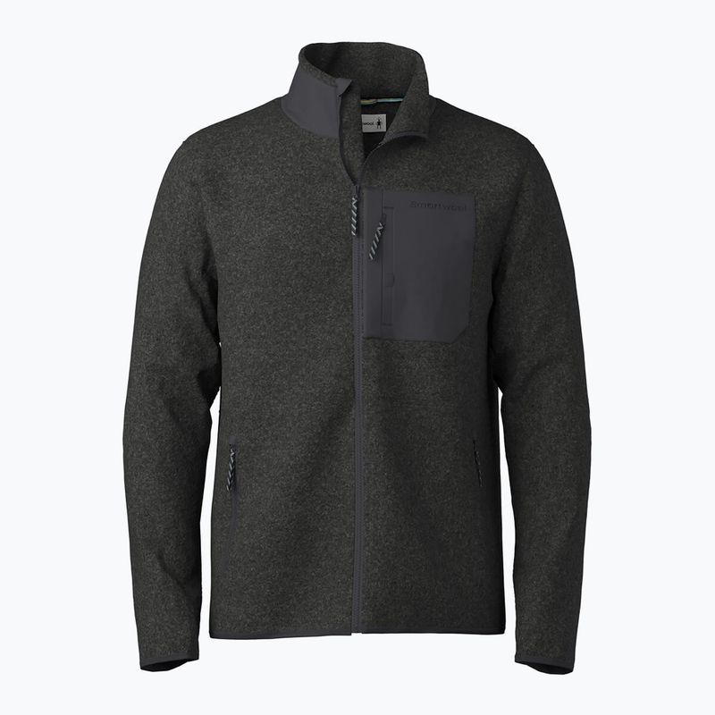 Herren-Fleece Smartwool Secon Cut Fleece charcoal 3