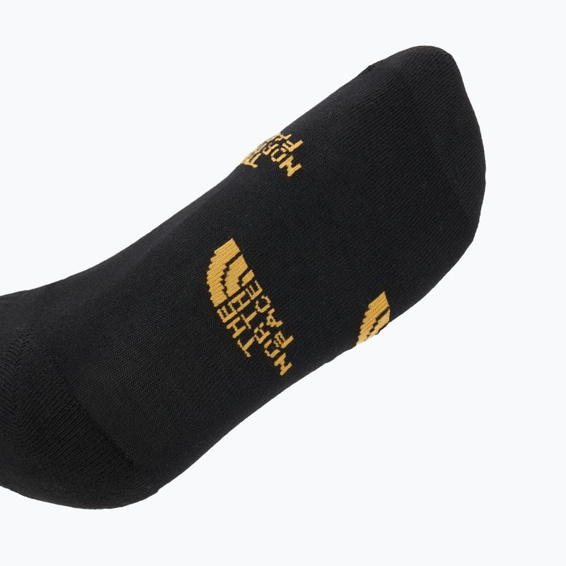 Socken The North Face Everyday Crew Logo 2 Paar schwarz/summit gold 5