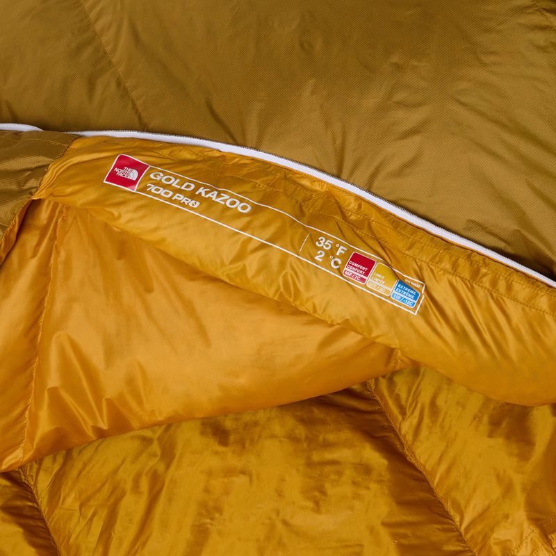Schlafsack The North Face Gold Kazoo citrine yellow 4