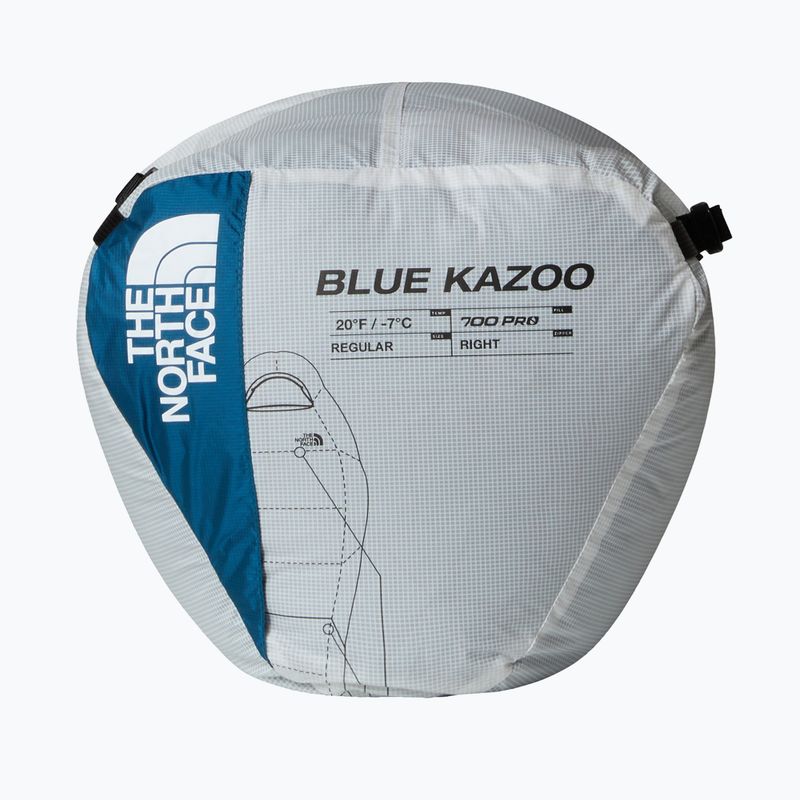 Schlafsack The North Face Blue Kazoo 198 cm/right banff blue/banff blue 7