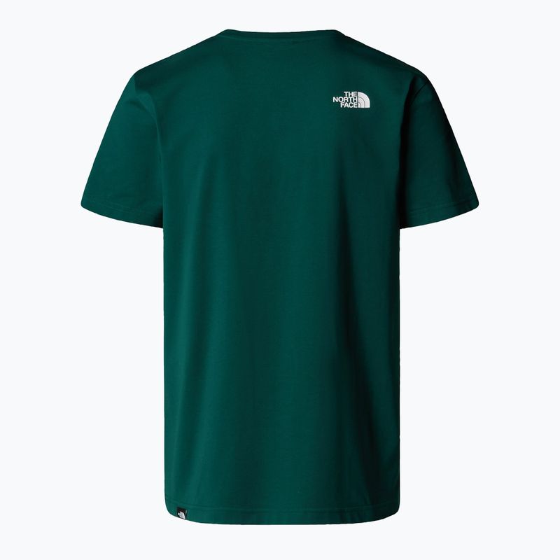 Shirt Herren The North Face Simple Dome hunter green 5
