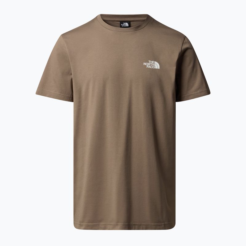 Shirt Herren The North Face Simple Dome mocha brown 3
