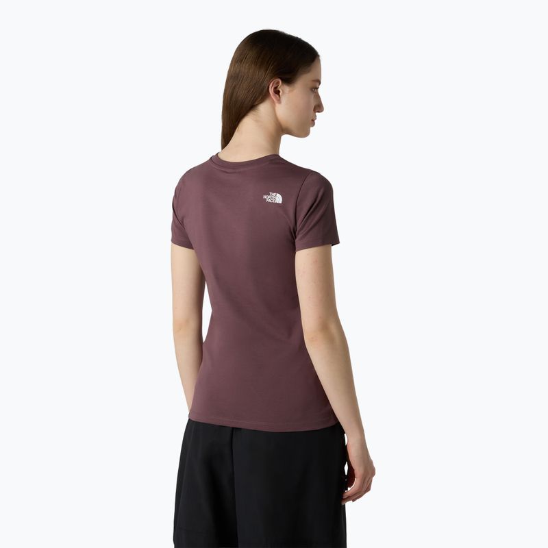 Shirt Damen The North Face Simple Dome Slim tawny quartz 3