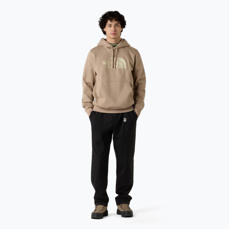 Herren Sweatshirt The North Face Drew Peak Pullover Hoodie Pilz grau/kies 2