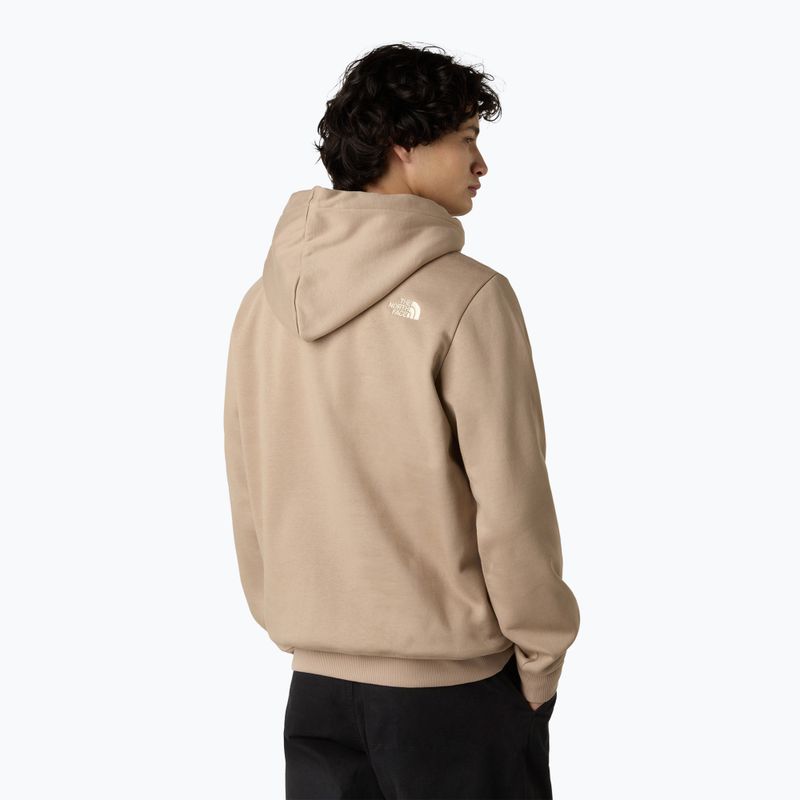 Herren Sweatshirt The North Face Drew Peak Pullover Hoodie Pilz grau/kies 3
