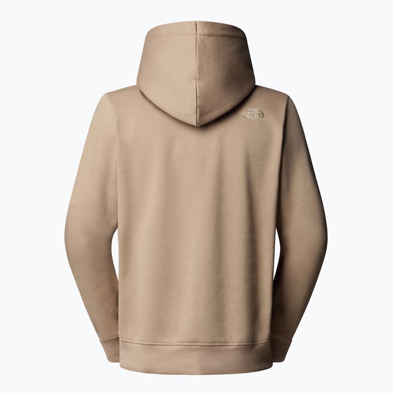 Herren Sweatshirt The North Face Drew Peak Pullover Hoodie Pilz grau/kies 5