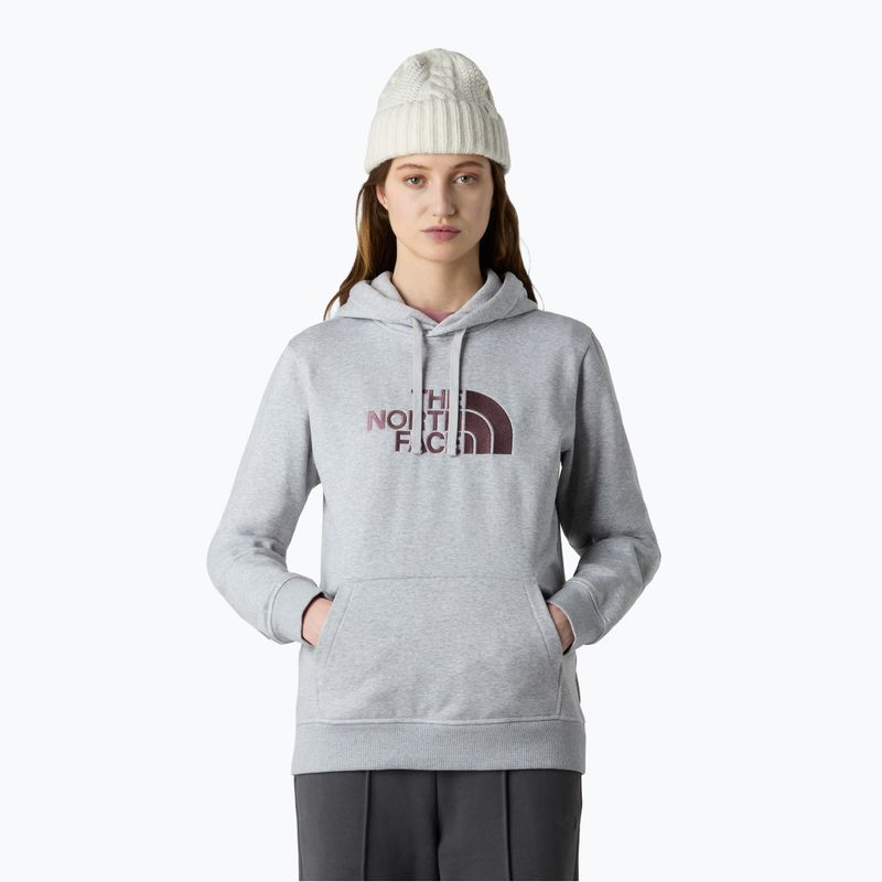 Women's The North Face Drew Peak Pullover Hoodie hellgrauLeder/tawnyquartz