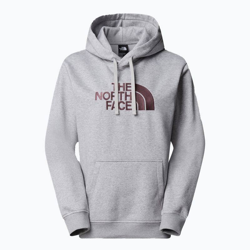 Hoodie Sweatshirt Damen The North Face Drew Peak Pullover Hoodie lightgreyheather/tawnyquartz 4