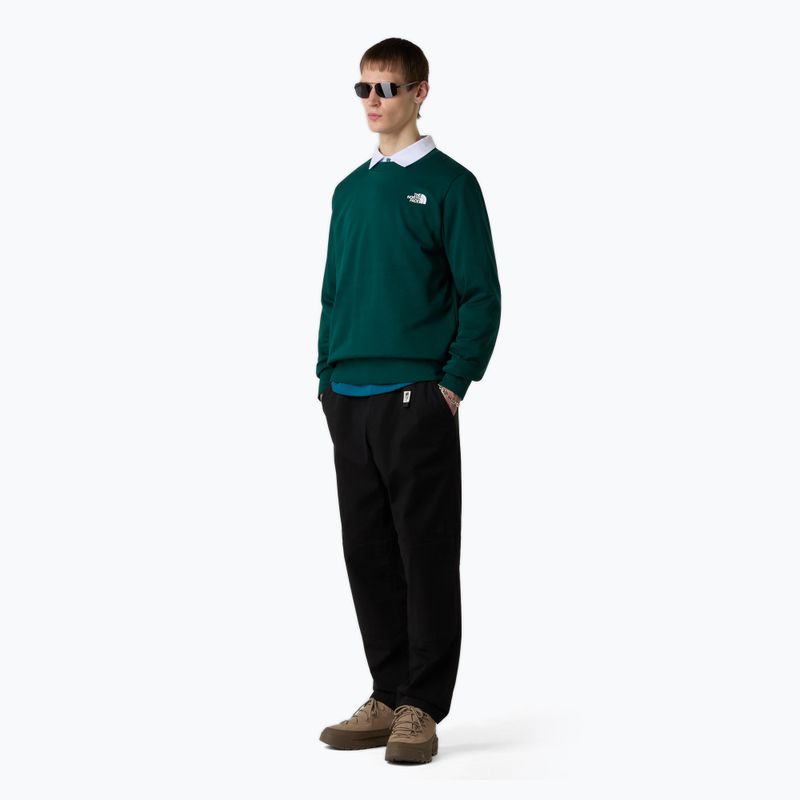 Herrenpullover The North Face Simple Dome Crew huntergrün 2