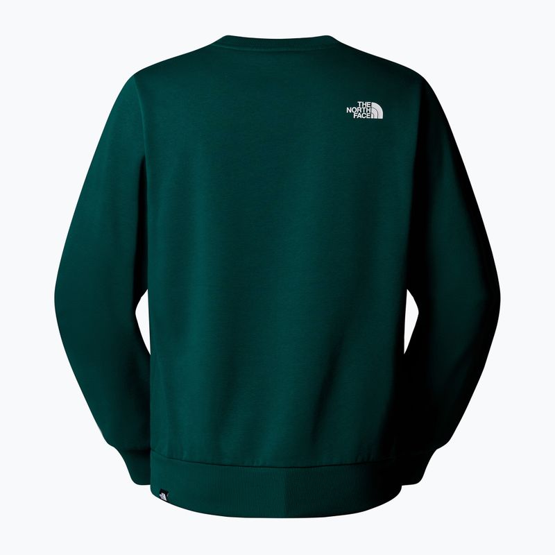 Herrenpullover The North Face Simple Dome Crew huntergrün 5