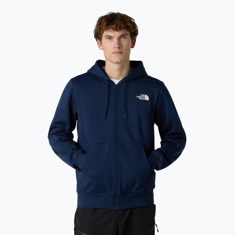 Herrenpullover The North Face Simple Dome Full Zip Hoodie summit navy