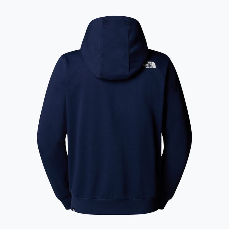 Herrenpullover The North Face Simple Dome Full Zip Hoodie summit navy 6