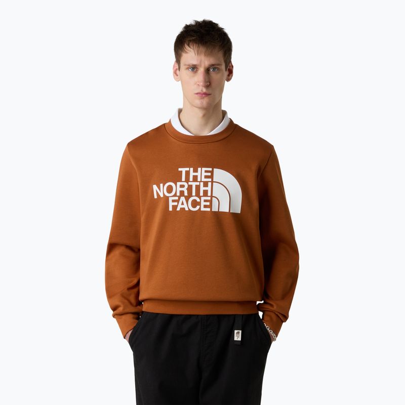 Hoodie Sweatshirt Herren The North Face Easy Crew burnt umber
