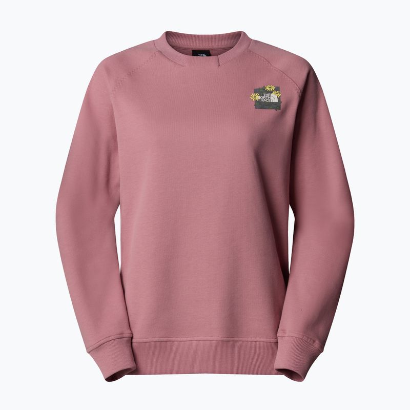 Damenpullover The North Face Connect Relaxed Crew Graphic Nostalgia Rose 4