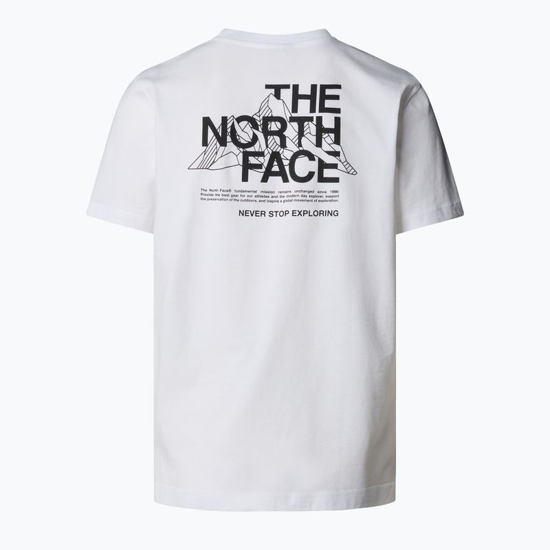 Shirt Herren The North Face Mountain Sketch white 2