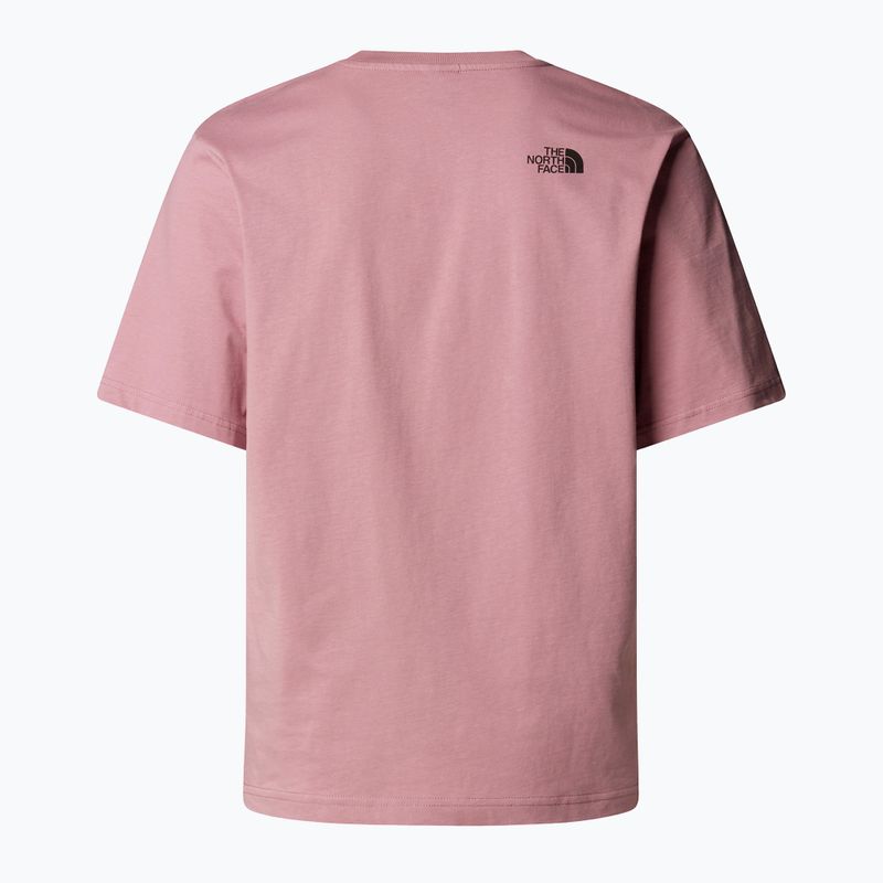 Herren-T-Shirt The North Face Flower Dome Relaxed Grafik Nostalgie Rose 2