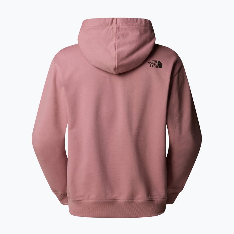 Hoodie Sweatshirt Herren The North Face Flower Dome Relaxed Hooded GPH nostalgia rose 2