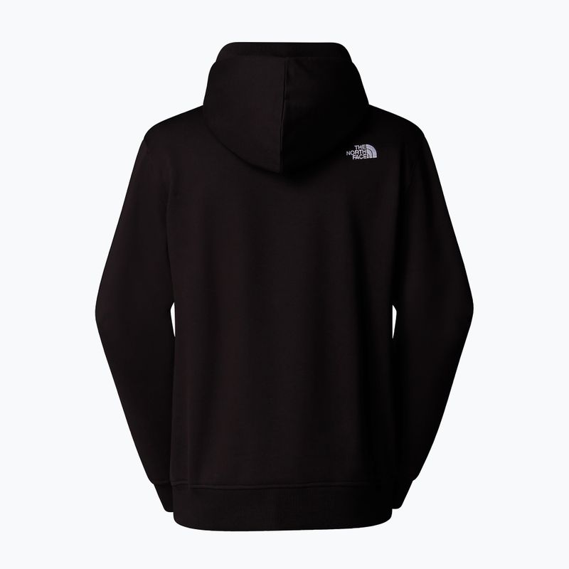 Hoodie Sweatshirt Herren The North Face Icon Relaxed Hooded black 5