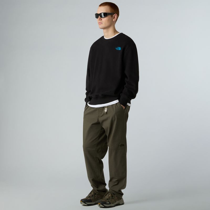 Hoodie Sweatshirt Herren The North Face NSE Slopes Relaxed Crew GRA black 2