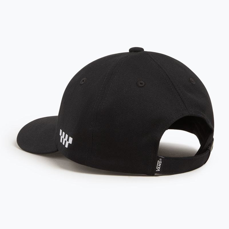 Kinder-Basecap Vans Check Side Curved Bill Jockey black 2