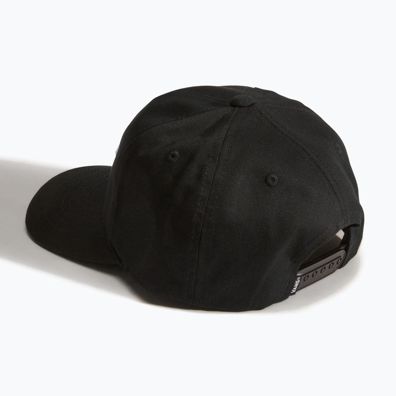 Kinder-Baseballkappe Vans Drop V Logo Snapback black 2