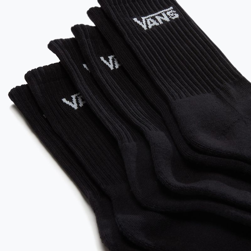 Vans Classic Crew Kindersocken 3 Paare rox black 3