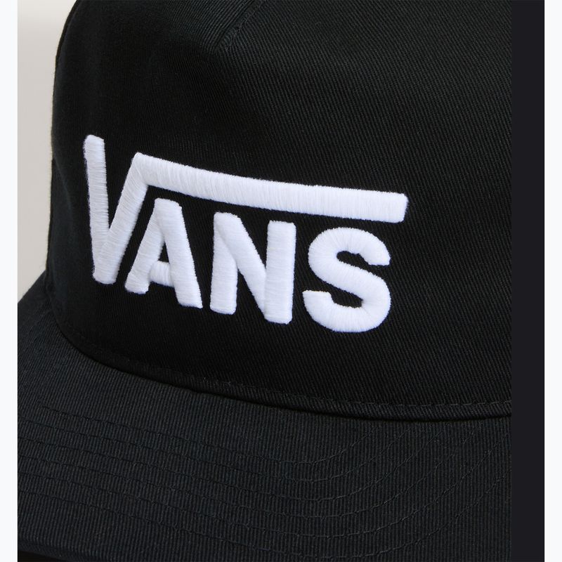 Basecap Vans Drop V Logo Snapback black 3