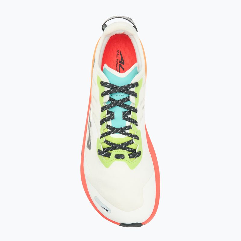 Altra Mont Blanc Carbon Herren Laufschuhe weiß/orange 5