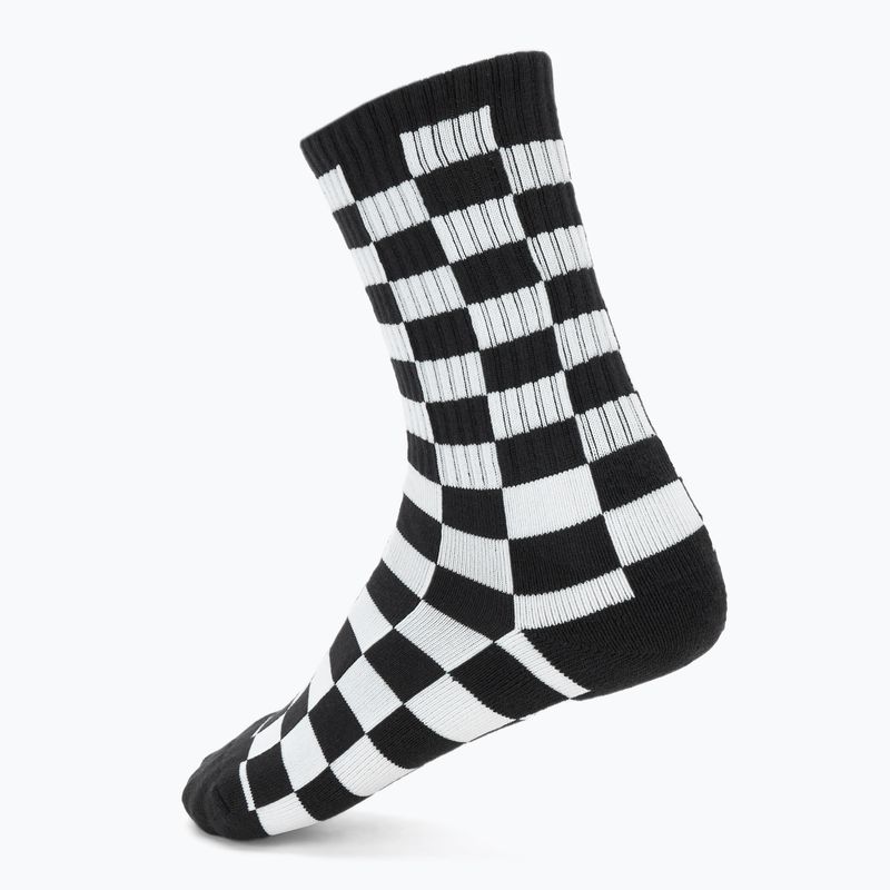 Vans Checkerboard Crew Schachbrettmuster Socken schwarz/weiss 2