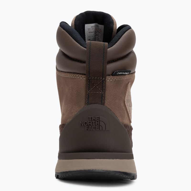 Herren Schuhe The North Face Back To Berkeley IV Leather WP demitasse braun/granat 6