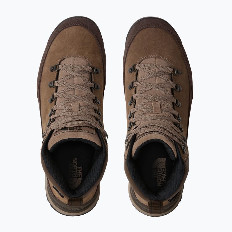 Herren Schuhe The North Face Back To Berkeley IV Leather WP demitasse braun/granat 11