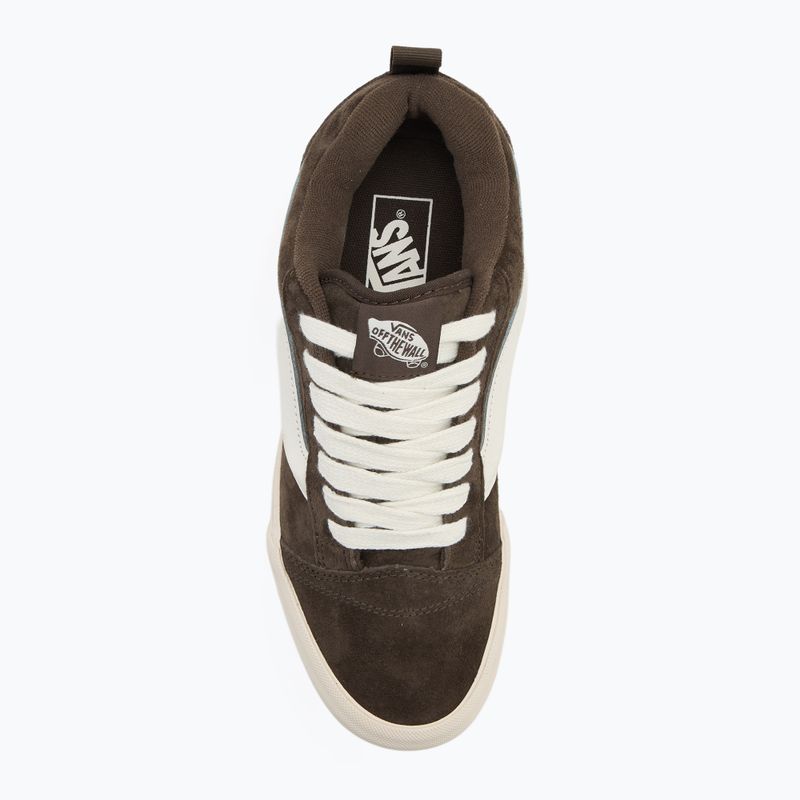 Vans Knu Skool Schwein Wildleder Kohle braun Schuhe 5