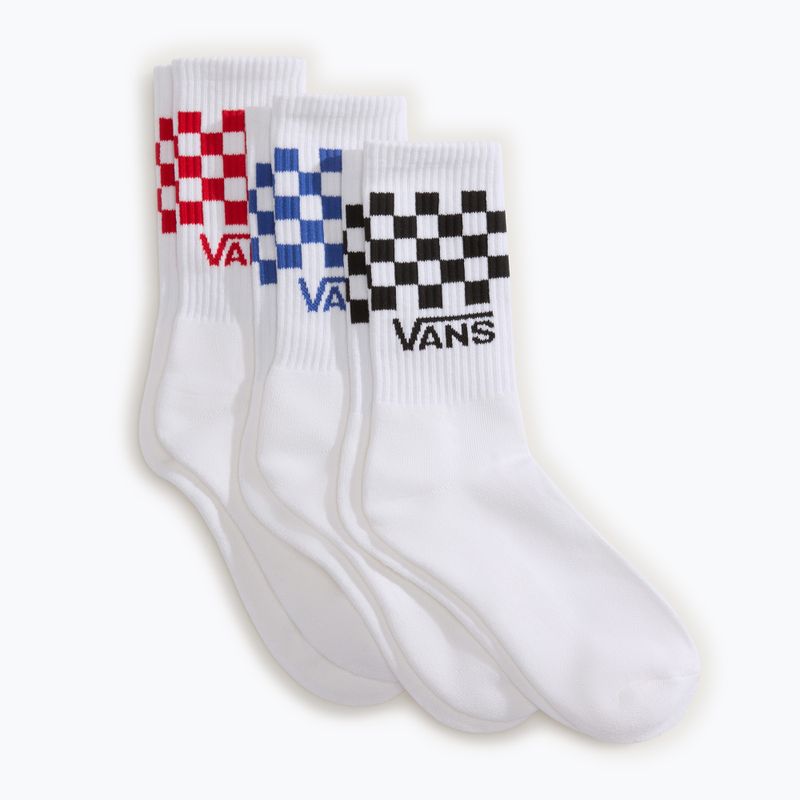 Socken Vans Classic Check Crew 3 pairs white 2