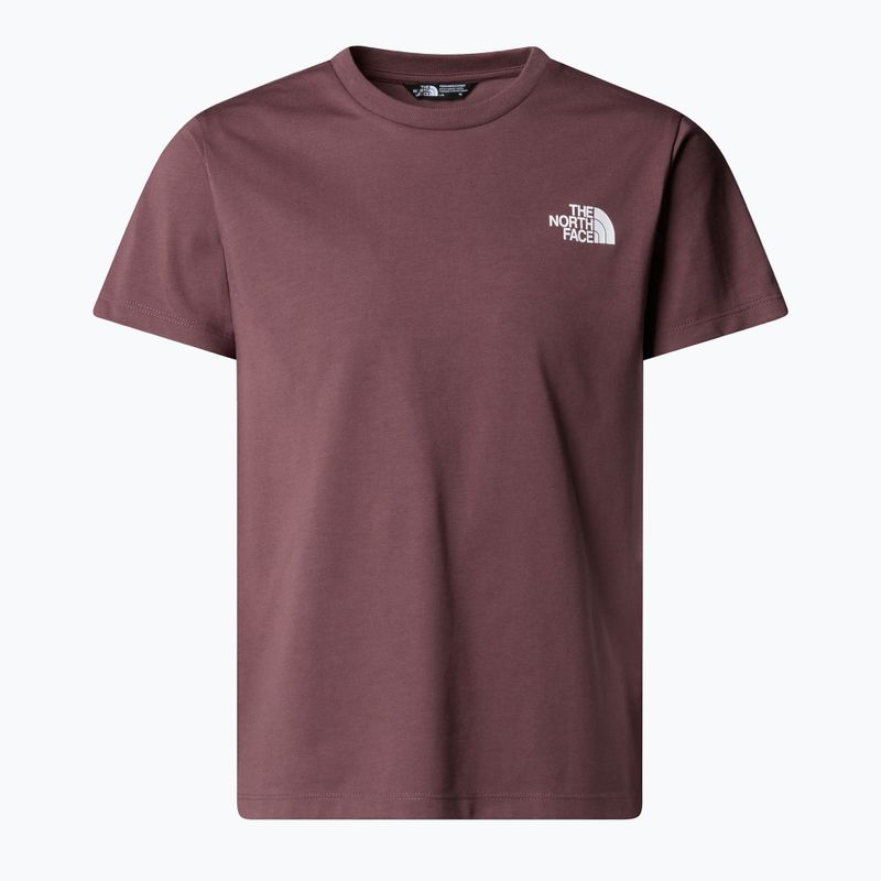 Kinder-T-Shirt The North Face Simple Dome tawny quartz