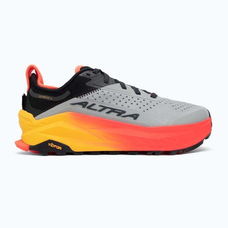 Herren Altra Olympus 6 Laufschuhe grau/rot 2