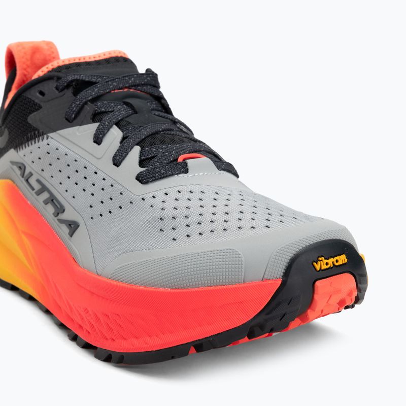 Herren Altra Olympus 6 Laufschuhe grau/rot 7