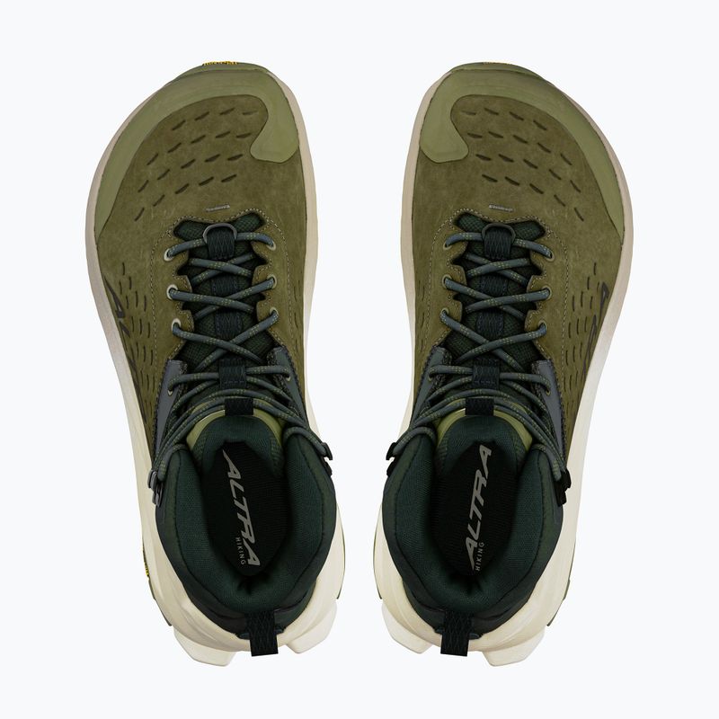 Altra Olympus 6 Hike Mid GTX Herren-Trekkingstiefel staubig oliv 4