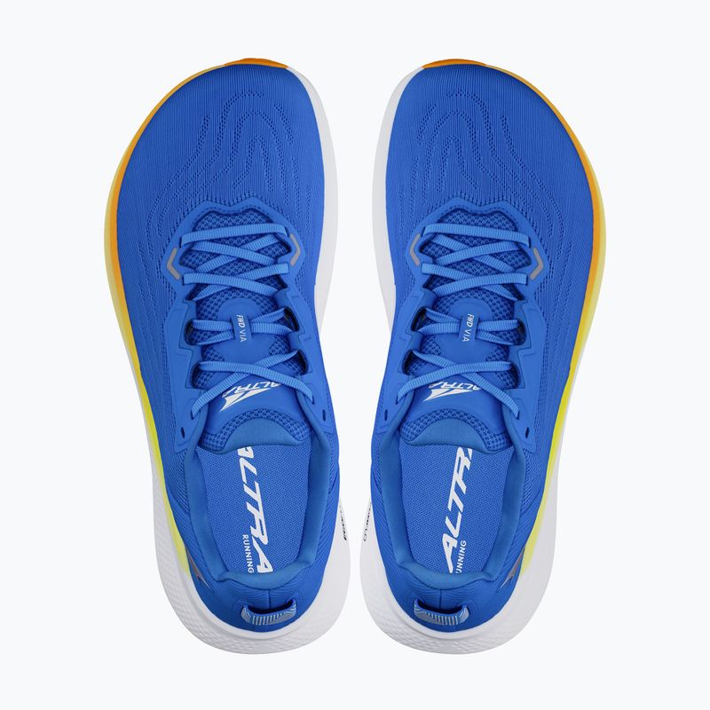 Altra FWD VIA Herren Laufschuhe blau/gelb 4