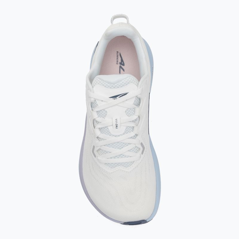Damen Laufschuhe Altra FWD VIA weiß/hellblau 5