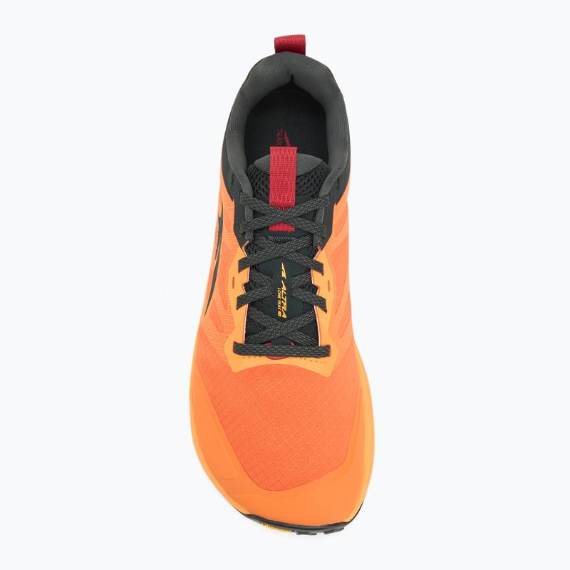 Altra Lone Peak 9+ Herren Laufschuhe orange/schwarz 5