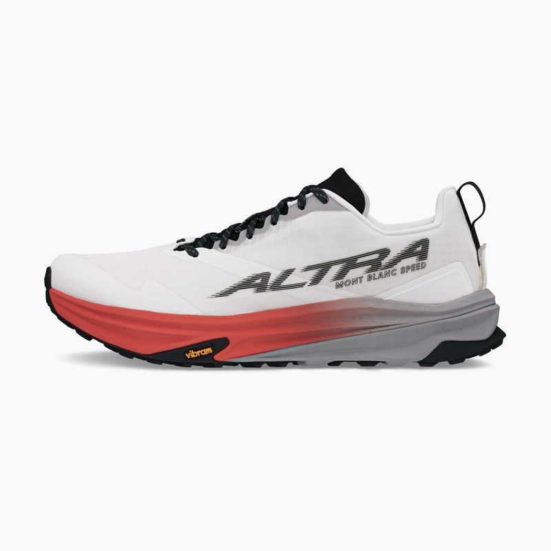 Altra Mont Blanc Speed Herren Laufschuhe weiß/koralle 9