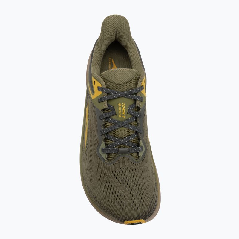 Altra Torin 8 GTX Herren Laufschuh staubig oliv 5