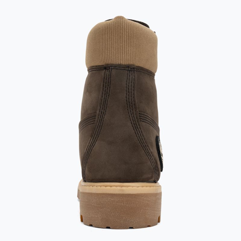 Herrenschuhe Timberland Premium 6 Inch Lace Up Waterproof dark brown nubuck/olive 6